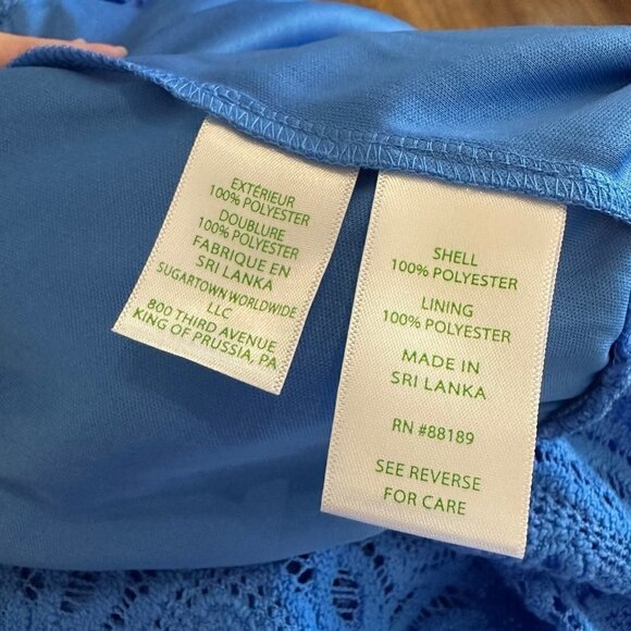 Lilly Pulitzer lace Lana skort romper - Picture 5 of 9